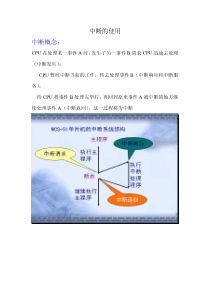 中断和定时器的使用方法