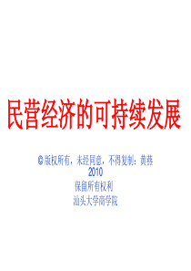 民营企业的可持续发展