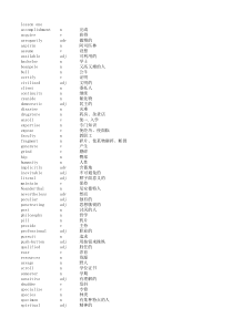 现代大学英语精读2单词