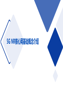 10--5G-NR核心网基础概念介绍