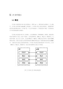 LTE空中接口