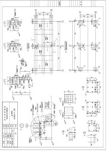 汽车衡结构施工图