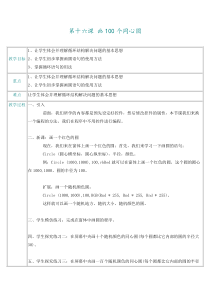 第十六课-画100个同心圆