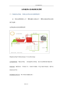 太阳能热水系统控制和原理