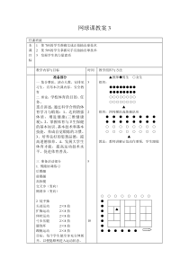 网球反手击球教案