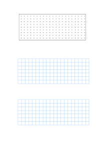 小学数学方格和点子图