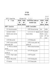 新会计准则财务报表-中英文