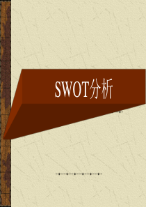 大众SWOT分析实例剖析