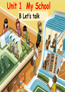 新PEP四年级下册英语unit1B-lets-talk