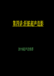 第四讲肝脏超声造影-PPT精选文档84页