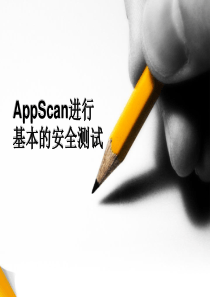 使用AppScan进行基本的安全测试