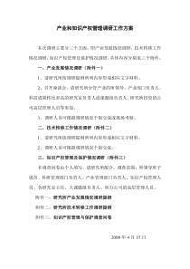 研究所产业发展情况调研提纲