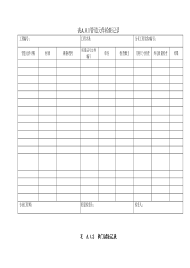 工业金属管道工程施工规范GB50235-2010附录A.0.1-A.0.17