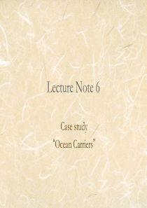 Lecture-Note-6-(Case-Ocean-Carrier)