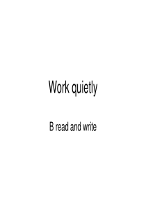 人教版五年级英语下册unit-6-Work-quietly-B-read-and-write