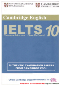 CAMBRIDGE-IELTS-10完整版