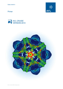 AVL-Cruise2013自学教程(含实例)