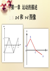 高中物理-1.6x-t和v-t图像课件-新人教版必修1