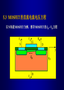 5-3--MOSFET-的直流电流电压方程