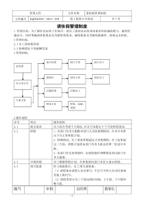 请假休班管理制度