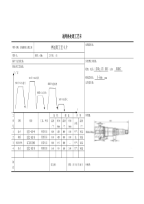 热处理工艺卡