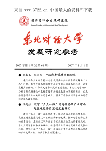 经济发展研究--开拓农村市场研究（PDF 49页）