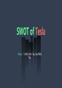 Group7--SWOT-of-Tesla