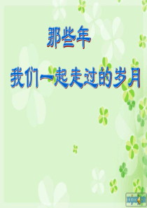 二十年同学会聚会PPT(目测是免费中最好的)