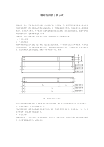 钢结构的符号表示法