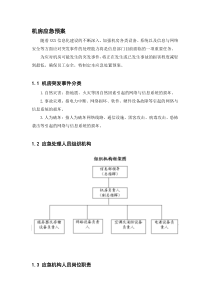 28机房应急预案-详细版