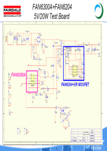 反激准谐振开关电源-FAN6300A+FAN6204--QR+SR-仙童反激准谐振IC及反激同步整流