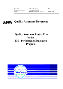 PM 2.5 Performance Evaluation