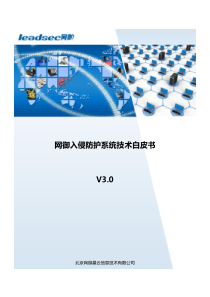 网御入侵防护系统技术白皮书