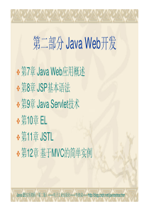 第7章 Java Web应用概述