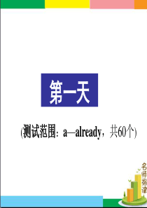 基础词汇Day 1(a-already)