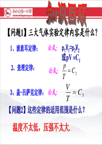 高中物理选修3-3.8.3理想气体的状态方程