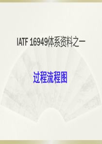 IATF-16949体系资料之过程流程图