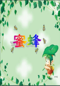 小学三年级上册语文第十四课《蜜蜂》第二课时PPT课件2