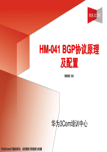 华为-BGP协议原理及配置(V5.0)