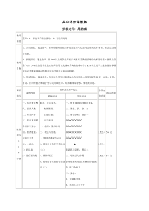 高中体育篮球课教案