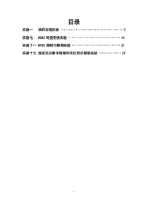 南理工通信原理实验报告