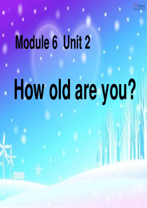 《How-old-are-you》PPT完美课件