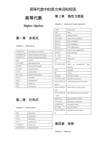 最新《高等代数中的英文单词和短语》(精英级)---副本-(18)