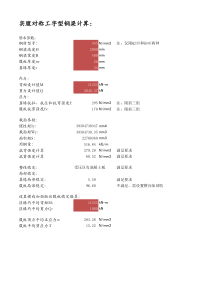 工字型钢梁计算表