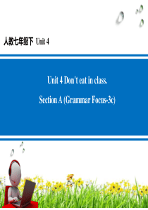 人教版七年级英语下册课件-Unit4-Section-A-(Grammar-Focus-3c)