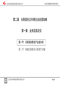 长春长影公司企业发展战略咨询研究报告3