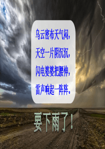 人教部编版二年级下册语文《雷雨》课件