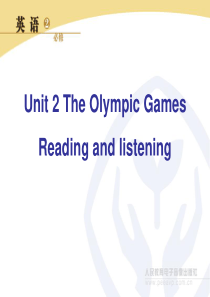 必修二Unit2_the_Olympic_games_Reading_and_listening