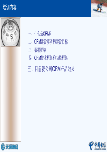 电信CRM培训-初级