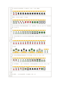 国标麻将番型介绍(图解)